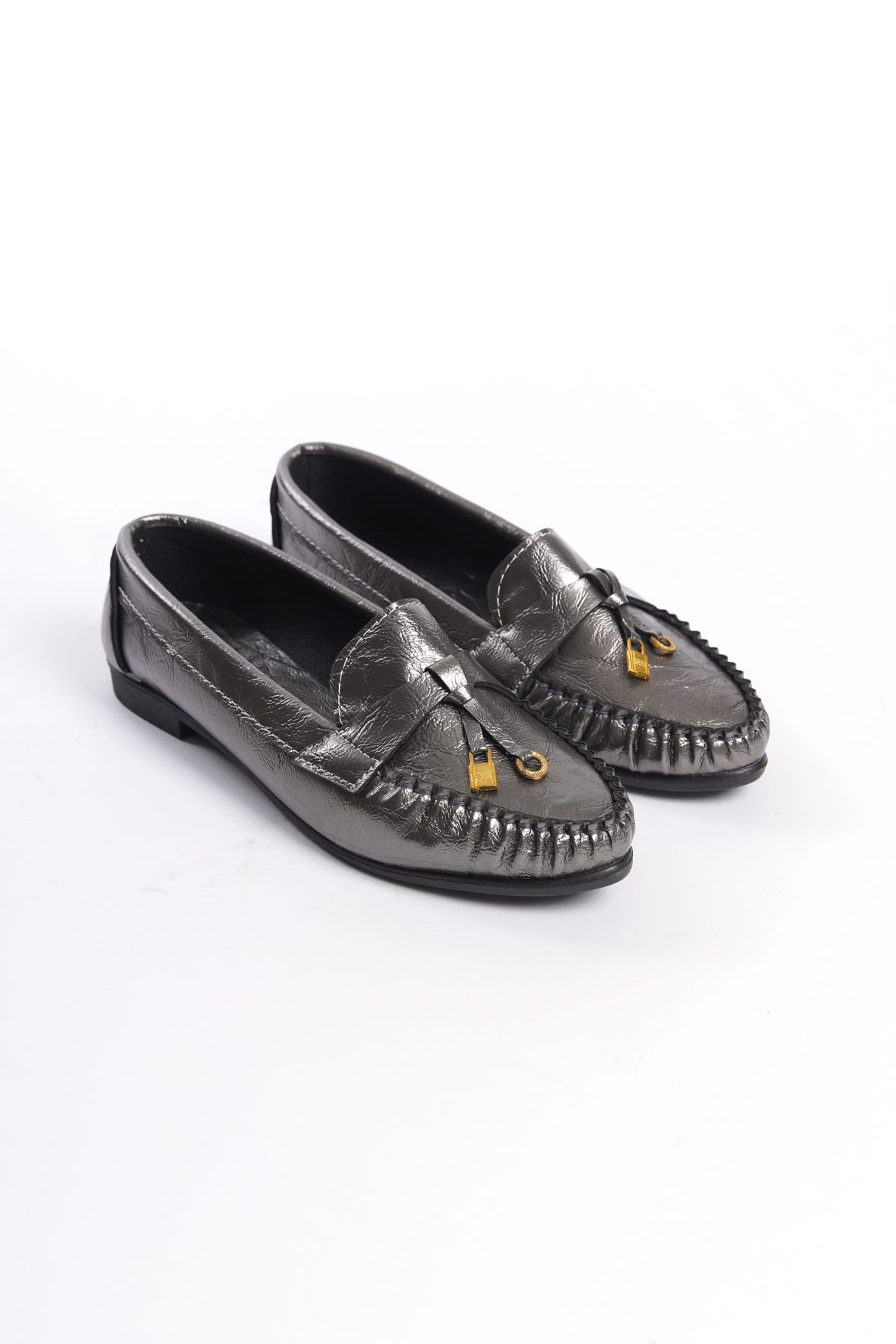 Gray Women's Casual Casual Buckle Casual Classic Shoes Babet LRS02