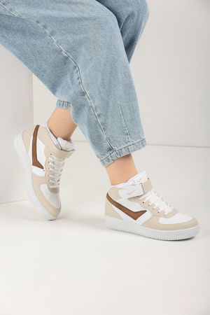 White Nude Unisex Sneakers 2185