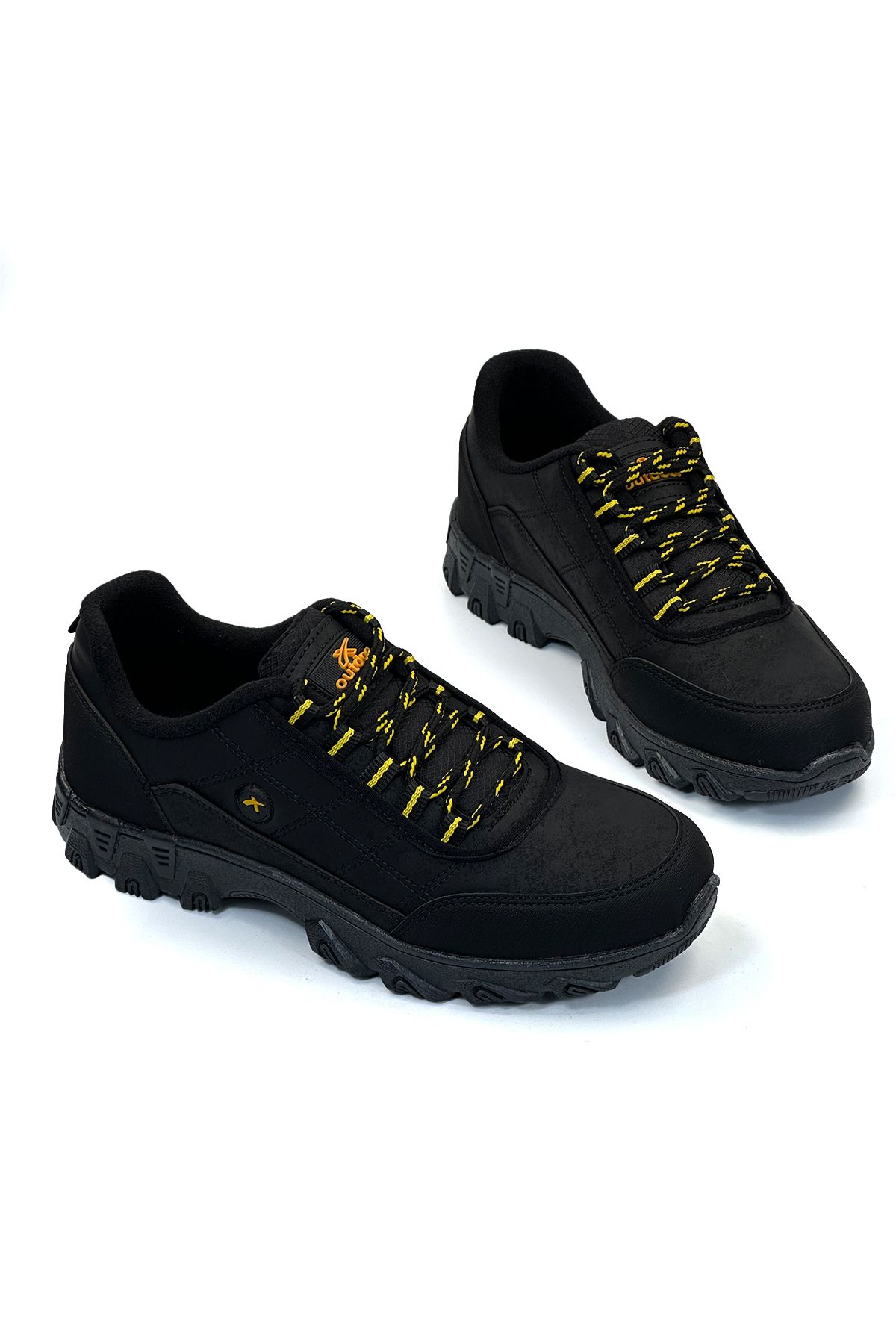 Black Yellow Unisex Outdoor Shoes EZ06