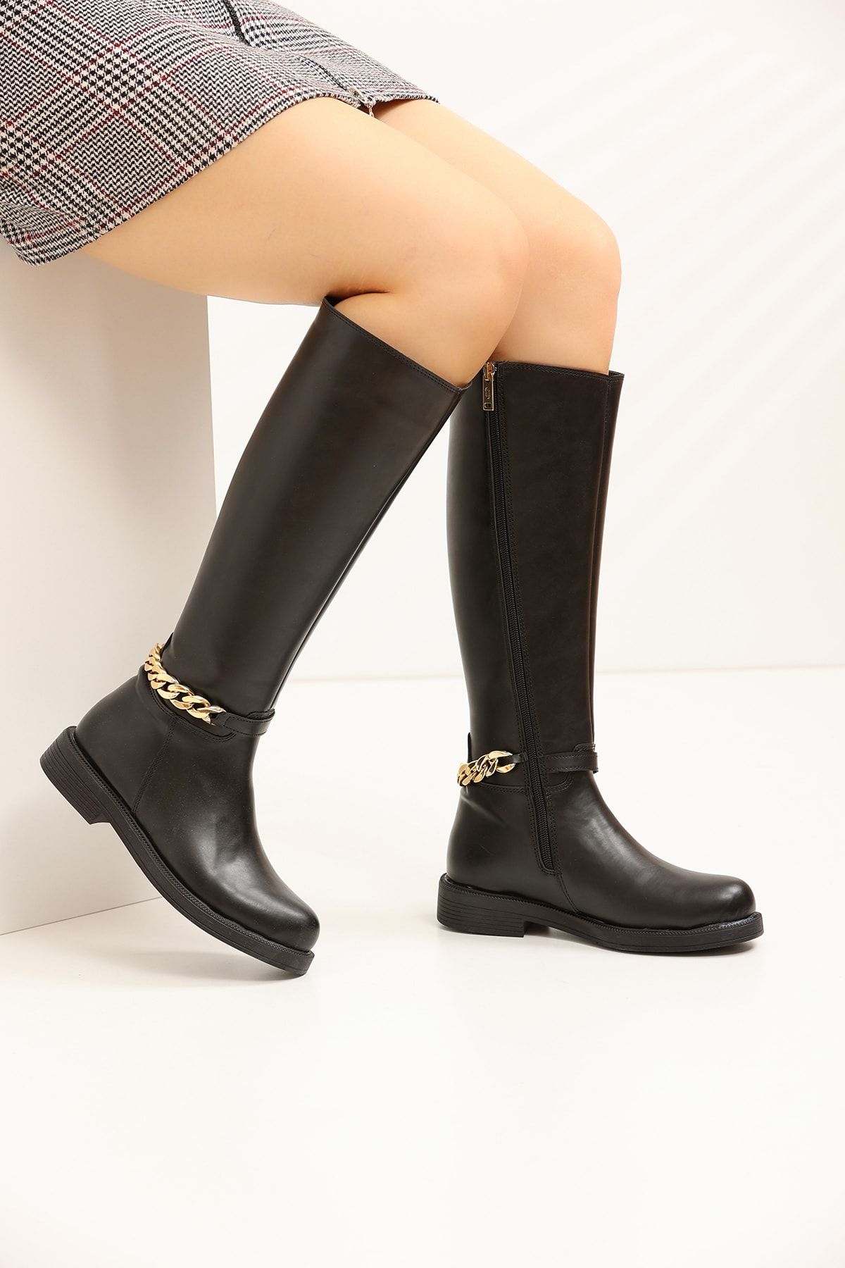 Black Women's Boots Em2424