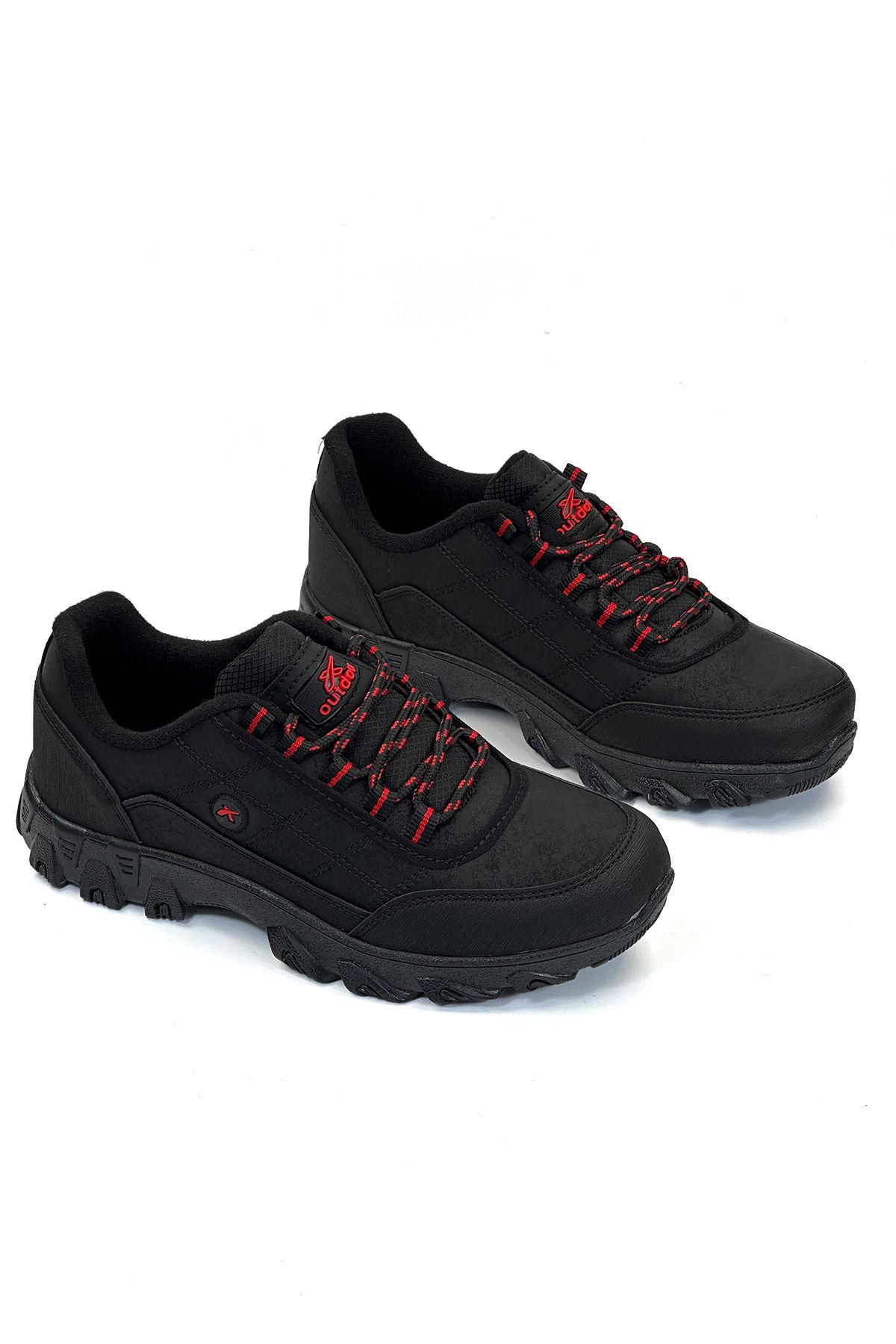 Black Red Unisex Outdoor Shoes EZ06