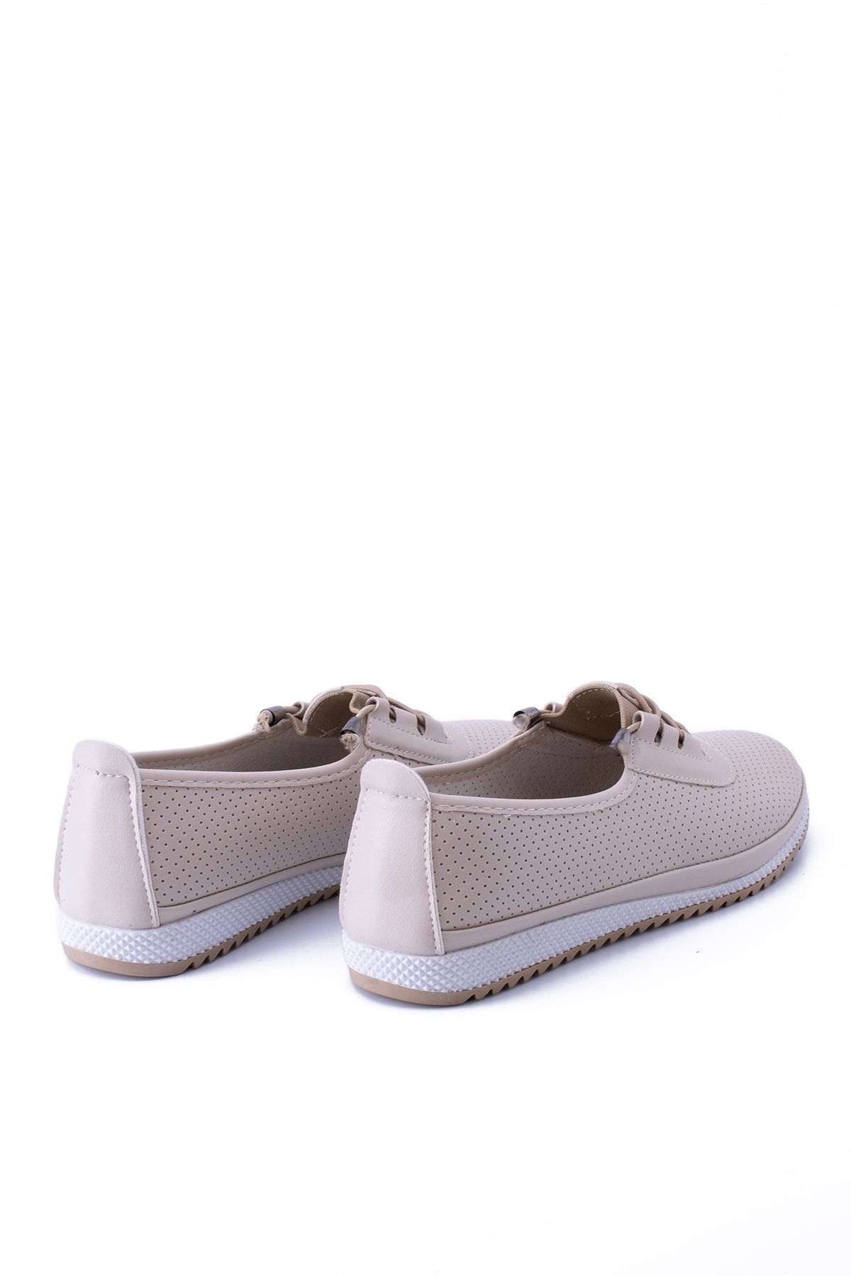 Cream Rubberized Casual Women's Casual 7002