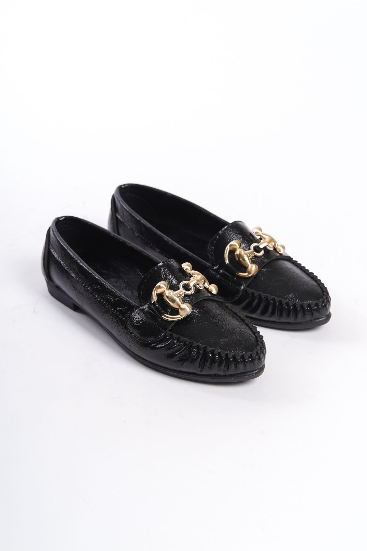 Black Women's Casual Comfortable Buckle Casual Classic Shoes Babet LRS03