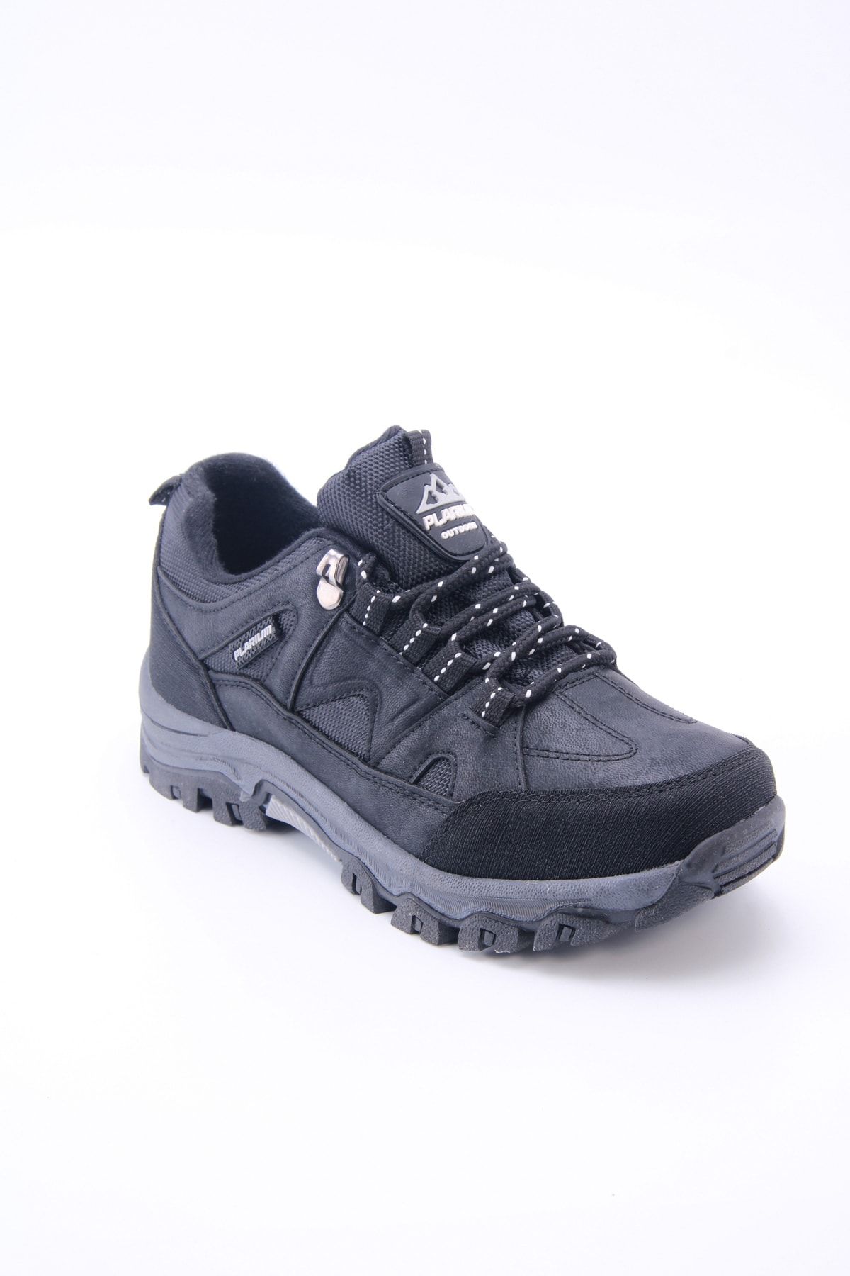 Black Silver Unisex Outdoor Shoes 405