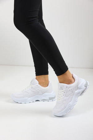 White Women's Sneaker 0150