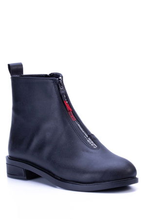 Black Skin Women's Boot A112