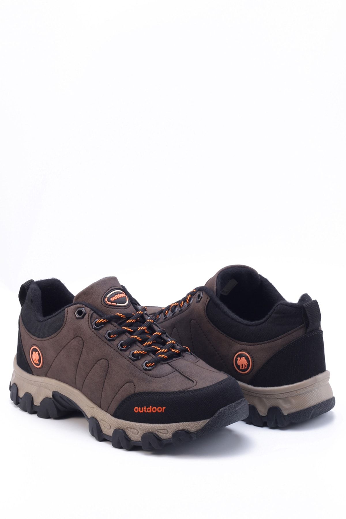 Brown Unisex Outdoor Shoes 4054