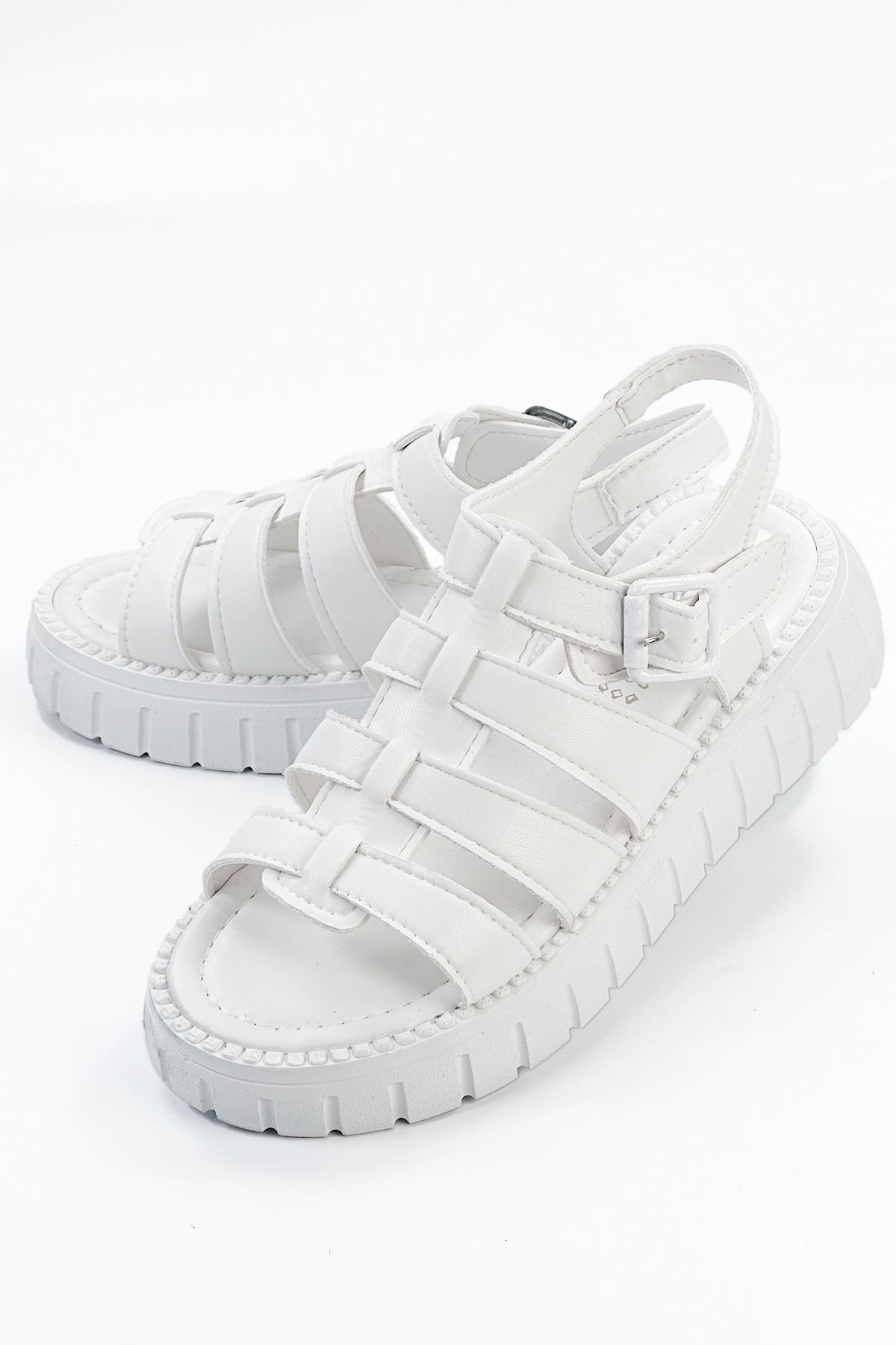 White Women's Sandals S15