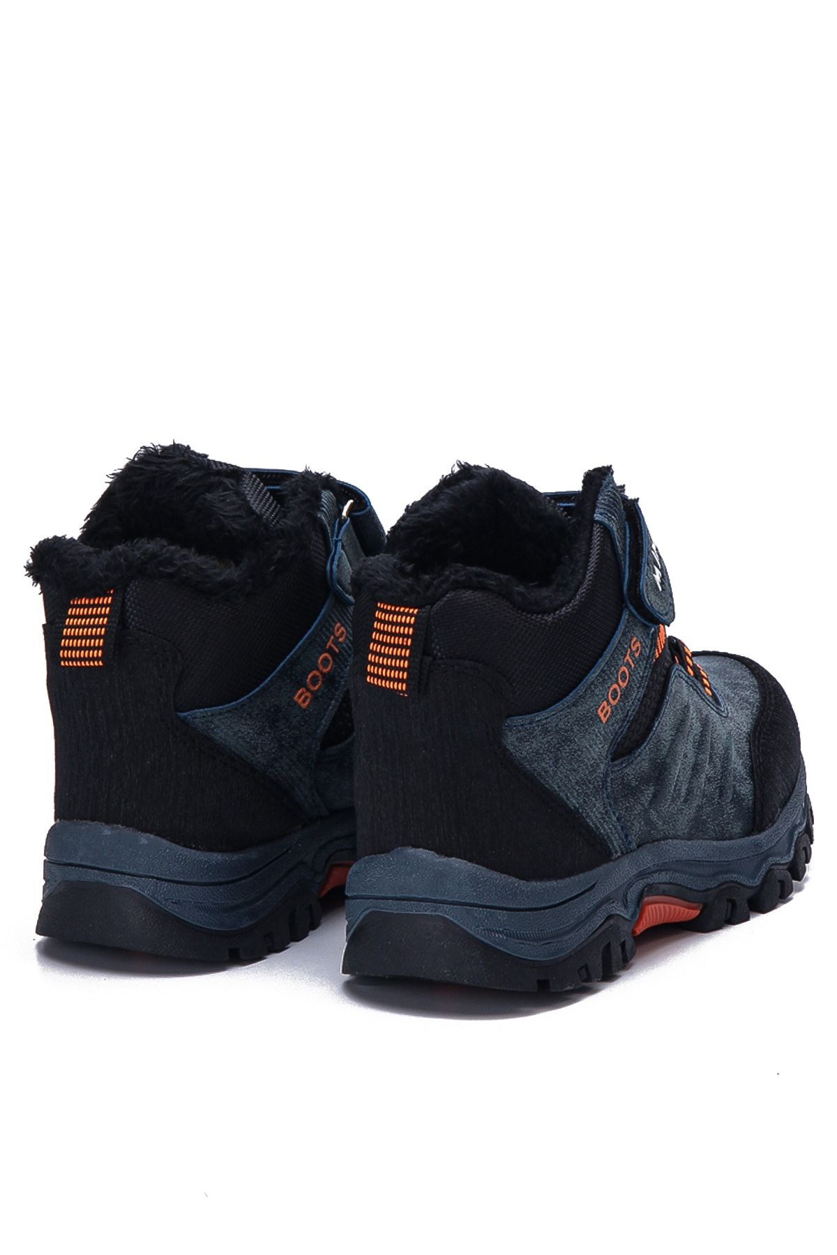 Navy Blue Children's Boots 3018