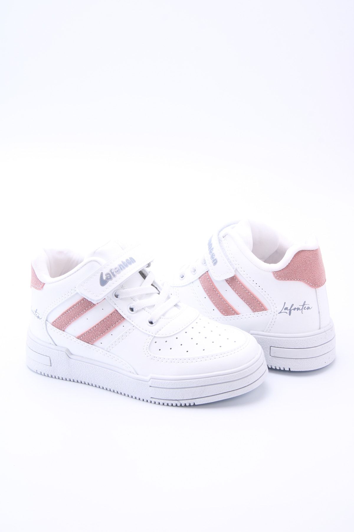 White Powder Kids Sneaker Ez716