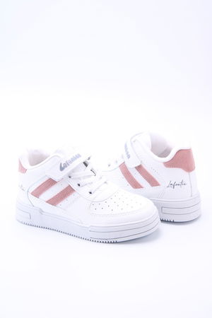 White Powder Kids Sneaker Ez716