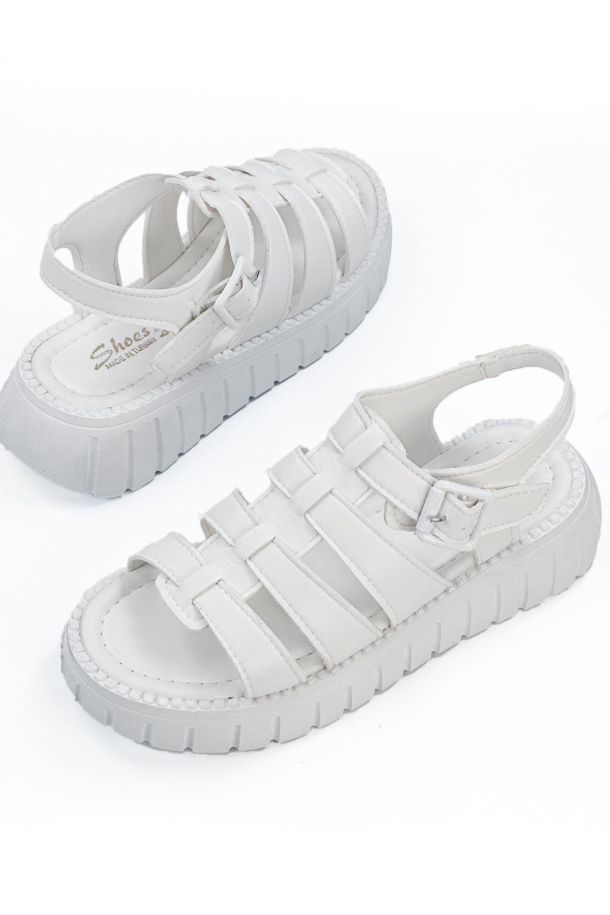 White Women's Sandals S15