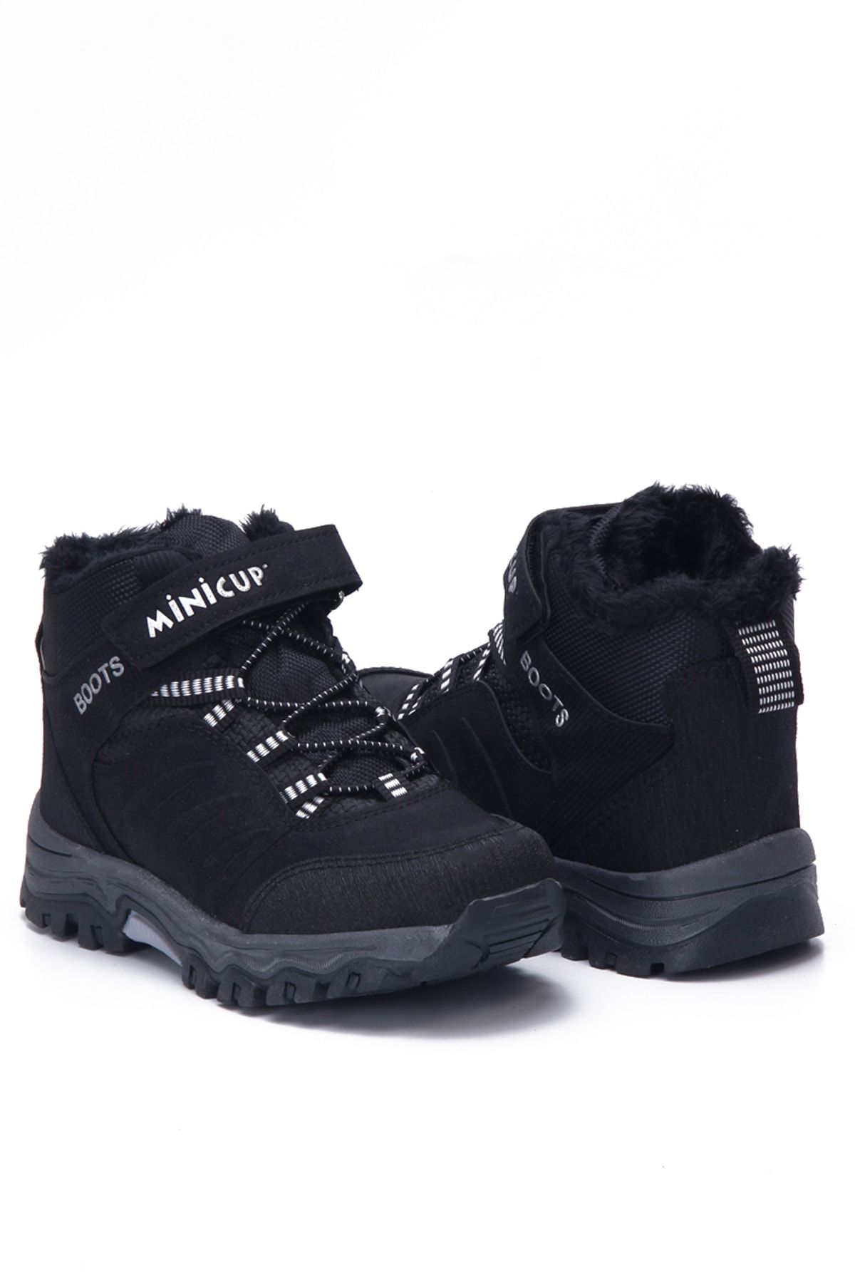 Black Children's Boots 3018