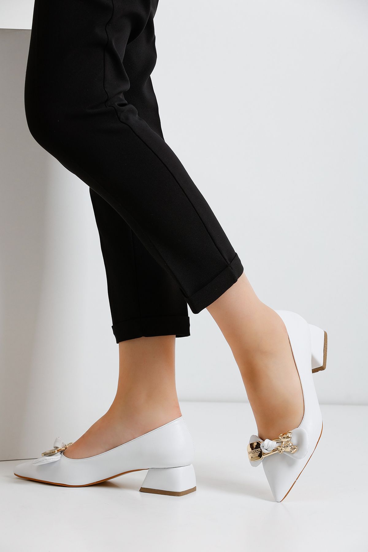 White Women's Heeled Shoes