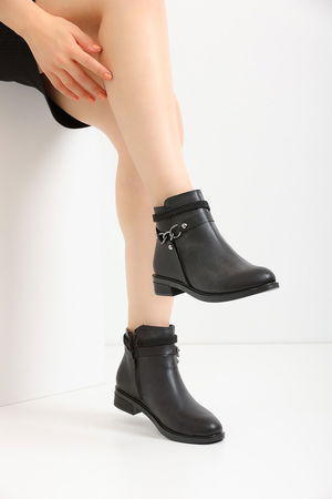 Black Women's Boots A100