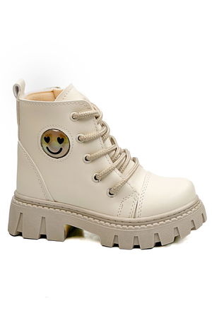 Beige Children's Postal Boots 486