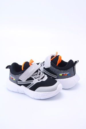 Black and White Kids Sneaker 1756