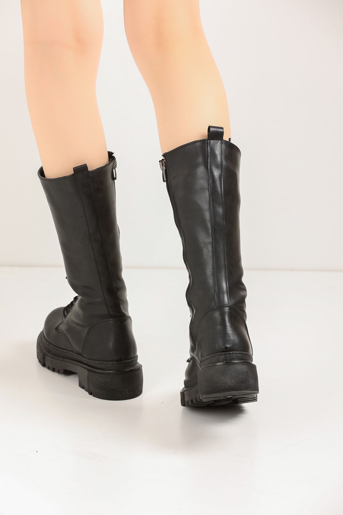 Black Women's Boots K44