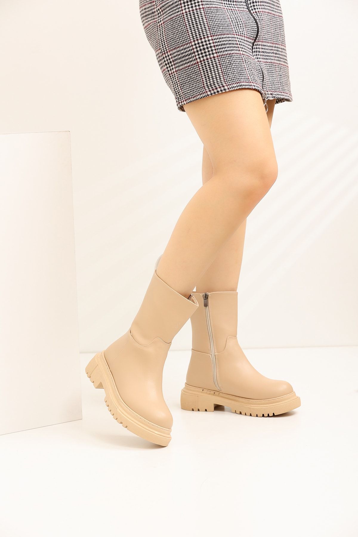 Nude Women's Boots Ez214