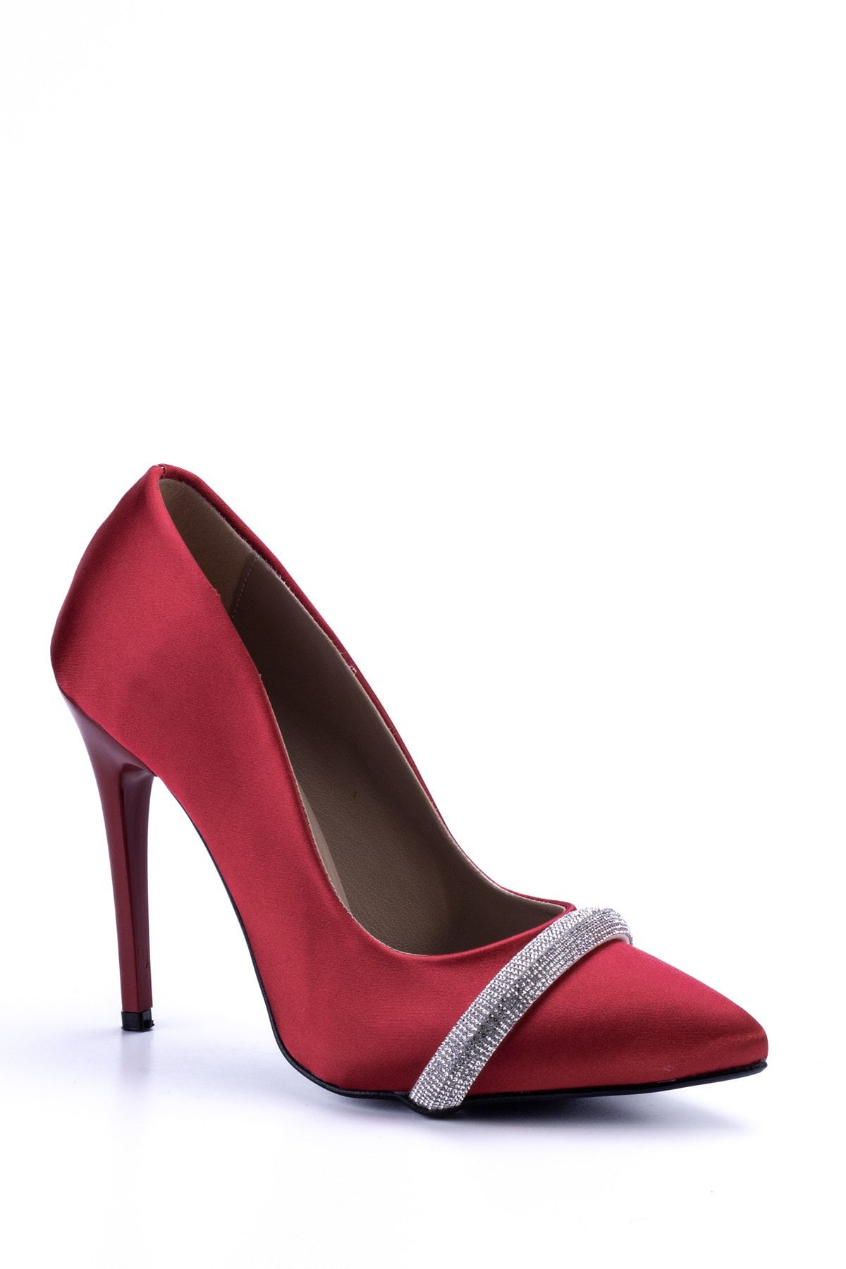 Red Women's Classic Heeled Shoes 1115