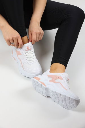 White Powder Women's Sneaker 0150