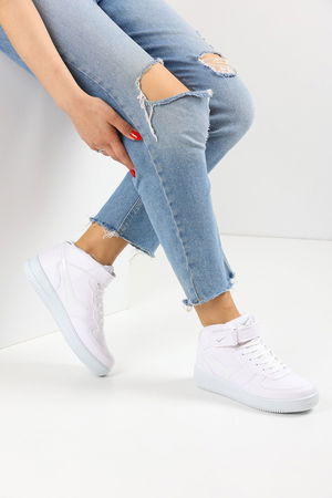 White Unisex Sneakers 2185