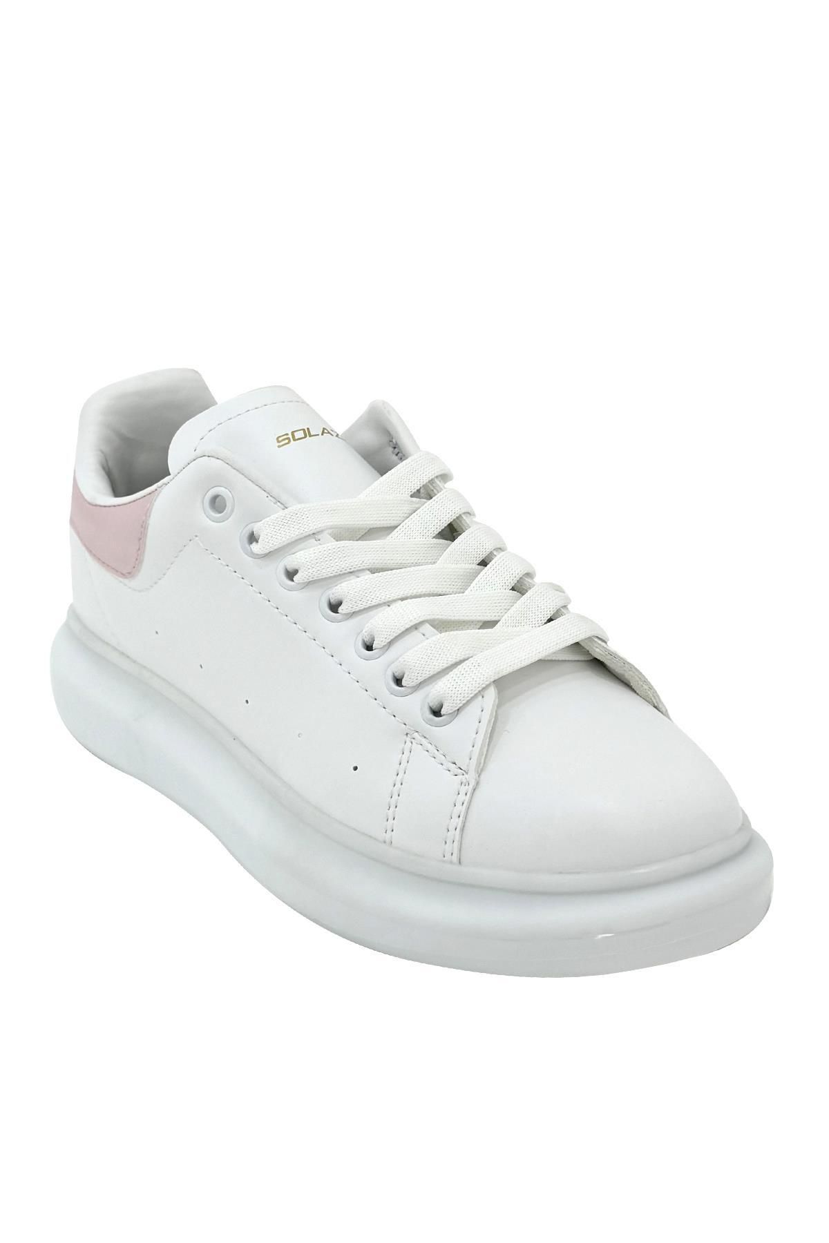 Women's Orthopedic Transparent Sole Skin Sneaker Casual Sneakers 032