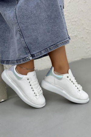 Women's Orthopedic Transparent Sole Skin Sneaker Casual Sneakers 032