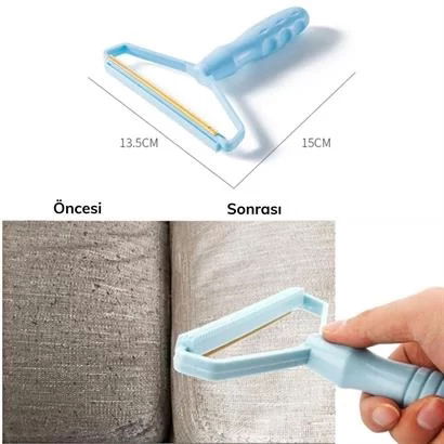 Tufeyo Double Sided Clothes Sweater Plastic Fabric Hair Removal And Lint Cleaner Collector Portable