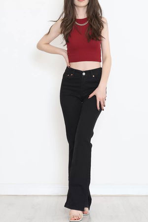 Flared Jeans Black1 - 11878.1431.