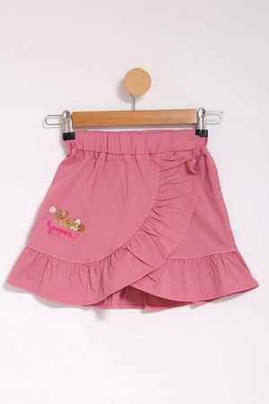 3-7 Years Embroidered Skirt Rose Dry - 624712.1576.