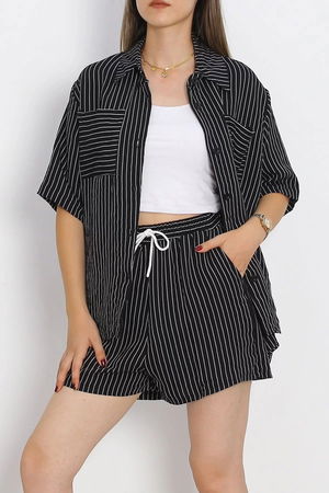 Oversize Shorts Set Black - 18943.1247.