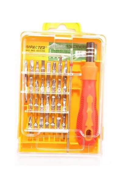 Tufeyo 32 Piece Cell Phone Pc Tablet Mini Screwdriver Set Repair Kit