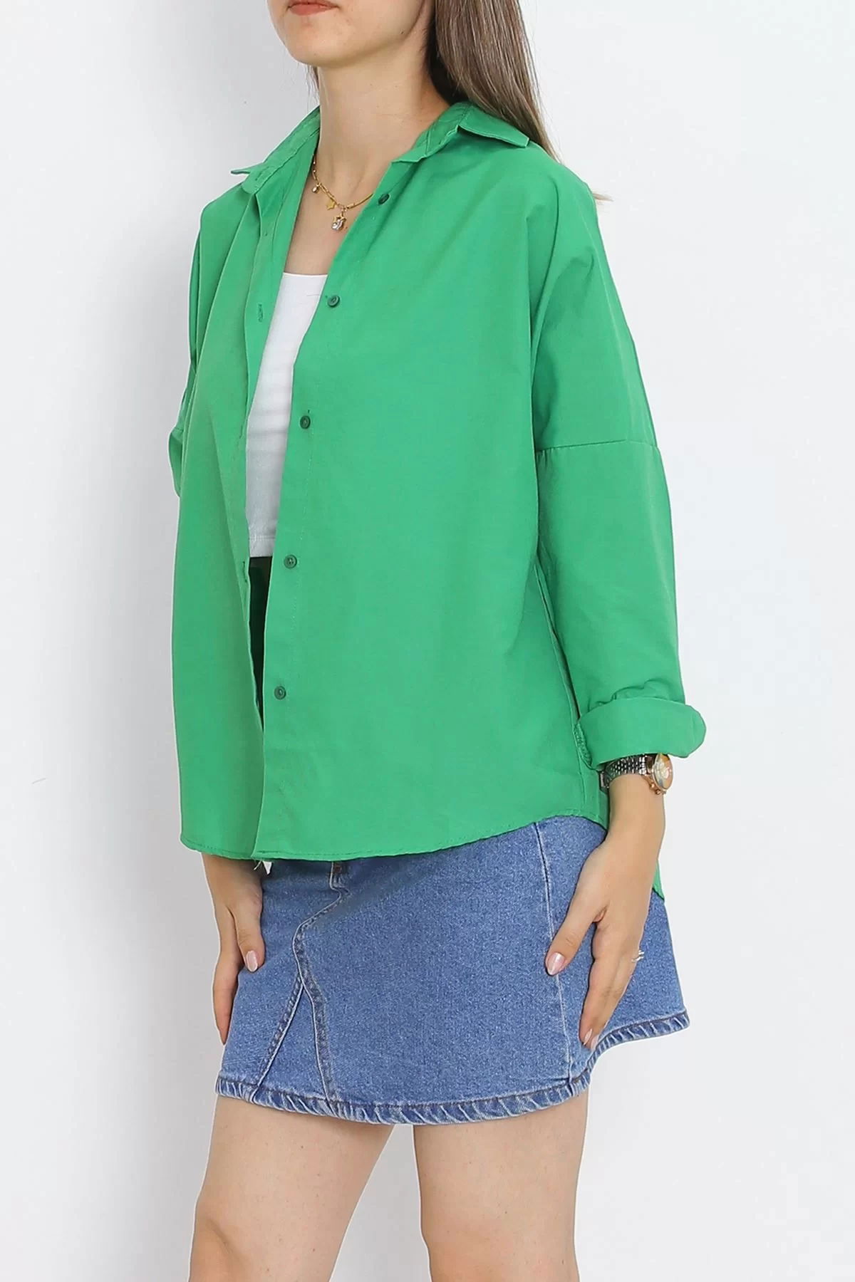 Oversize Shirt Green10 - 18934.1247.