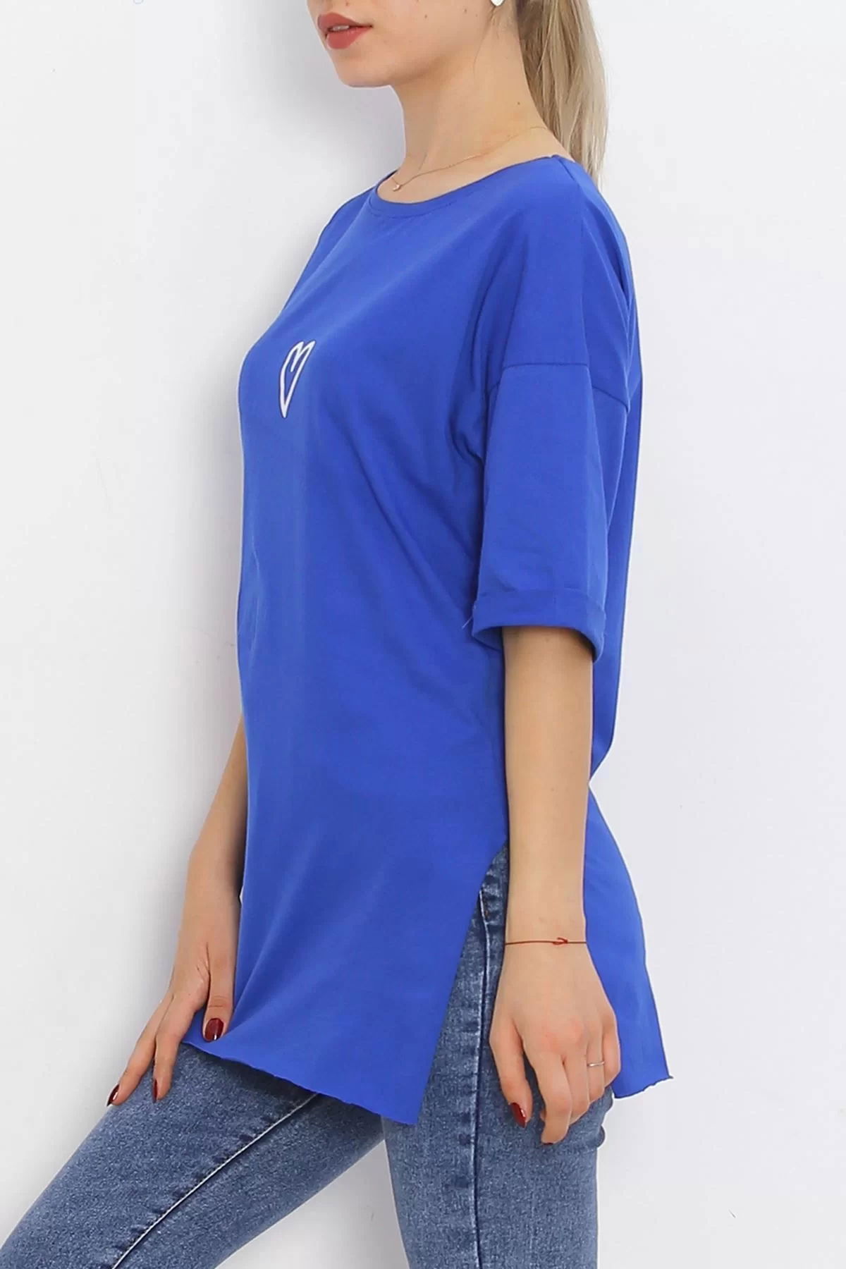 Double Sleeve Printed T-Shirt Saks - 16556.1567.