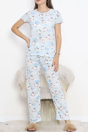 Patterned Pajama Set Bebemavi - 130.1287.