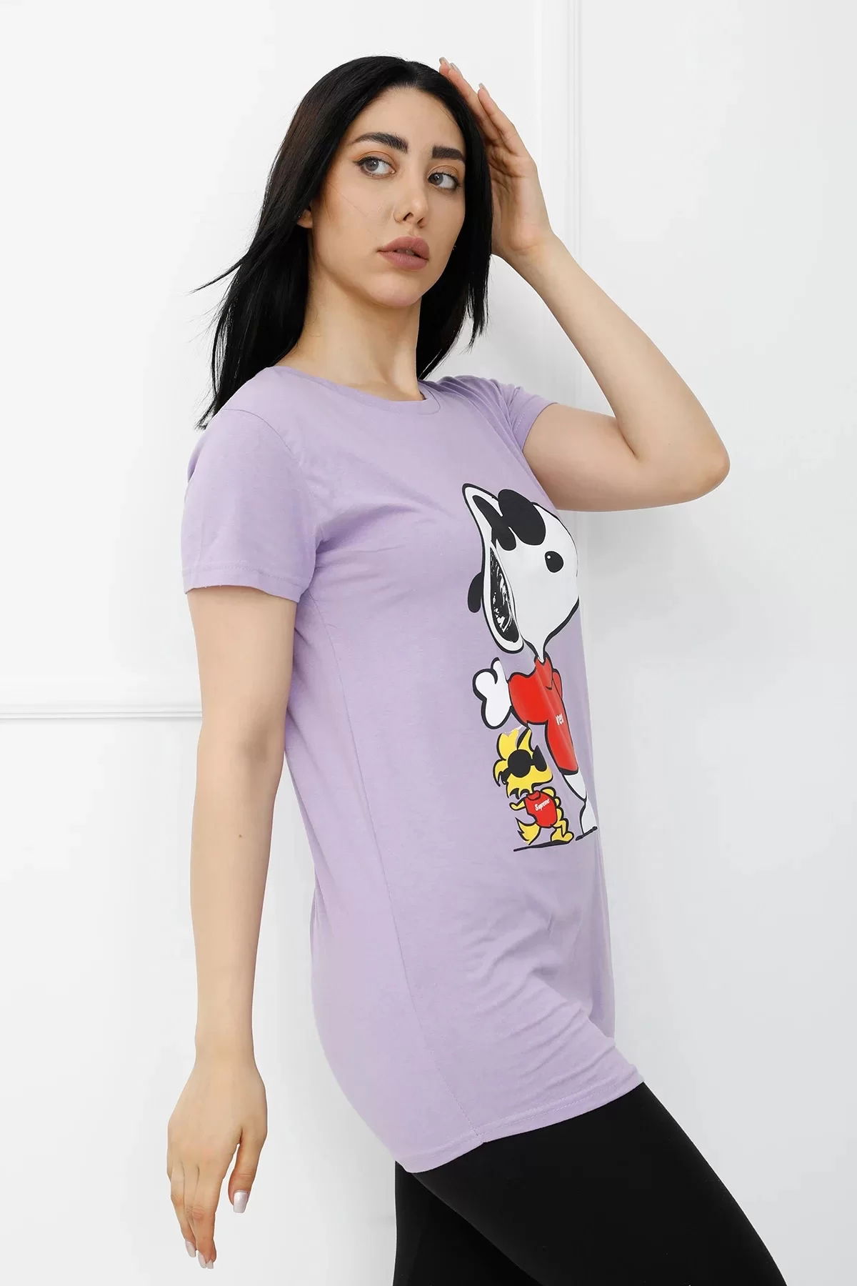 Printed Tshirt Purple - 310.623.