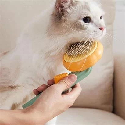 Buffer Plastic White Pet Grooming Pet Brush Multipurpose Pet Brush White