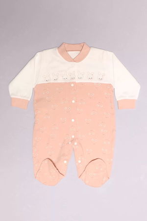 1-6 Month Baby Jumpsuit White Powder - 02271.1803.