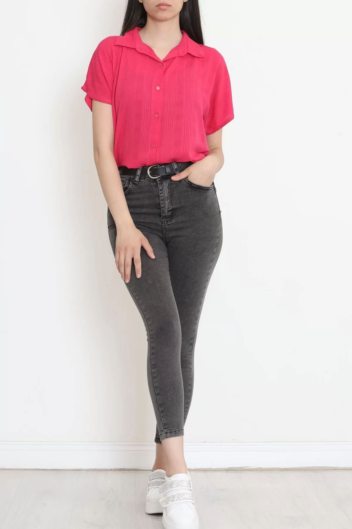 Bat Sleeve Shirt Fuchsia - 16508.1775.