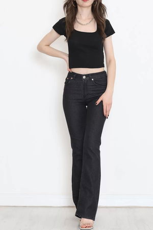 Flared Denim Jeans in Koyufüme - 17274.1431.