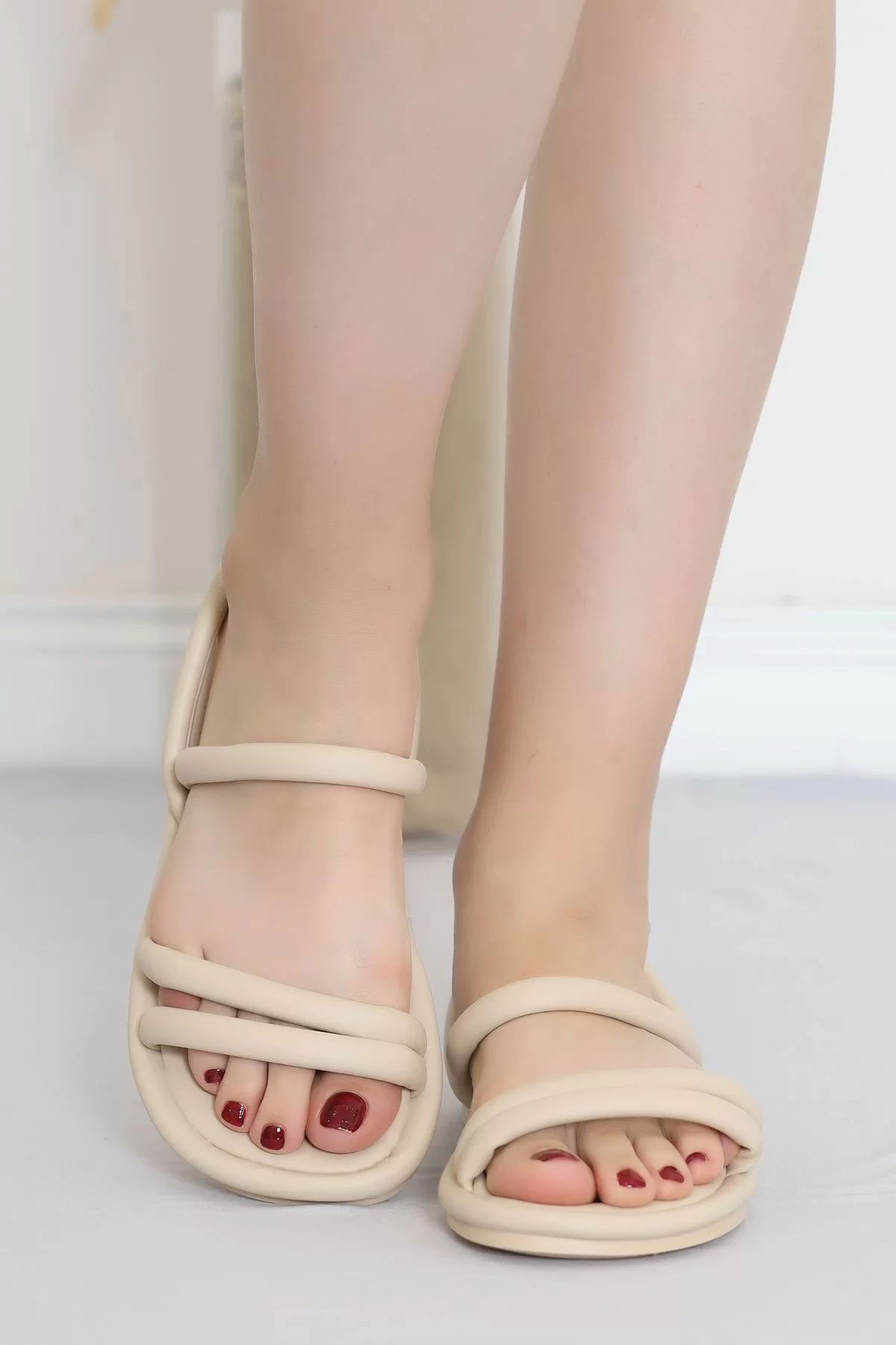 Strappy Sandals Beige - 16684.264.