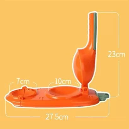 Tufeyo Carrot Designed Stylish Practical Dumpling Dumpling Dough Pressing Dumpling Making Mold