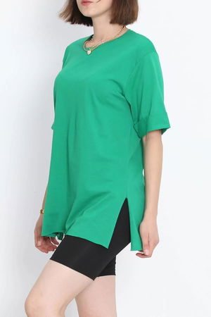 Plus Size Double Sleeve T-Shirt Benetton - 15788.1778.