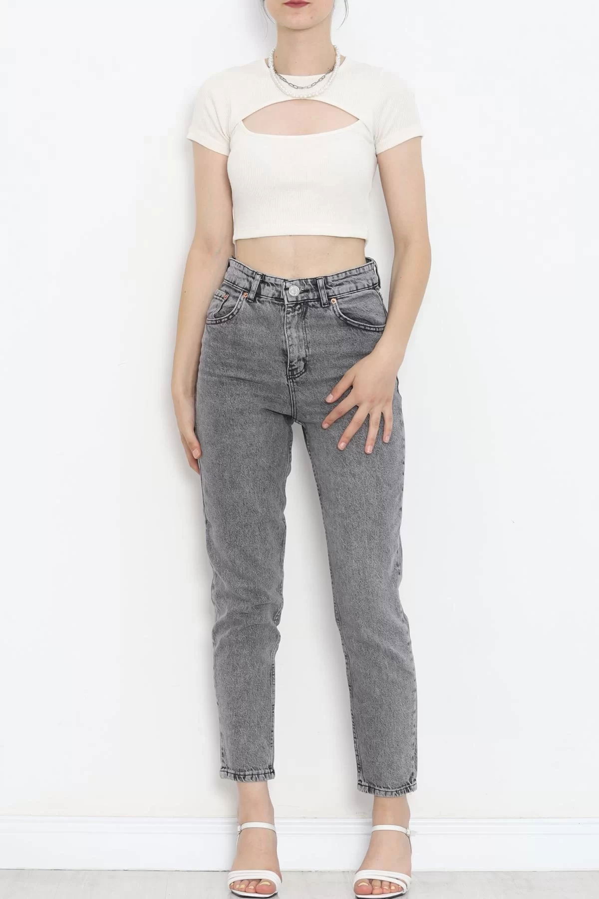 Low-cut Crop Body Ecru - 4121.1567.