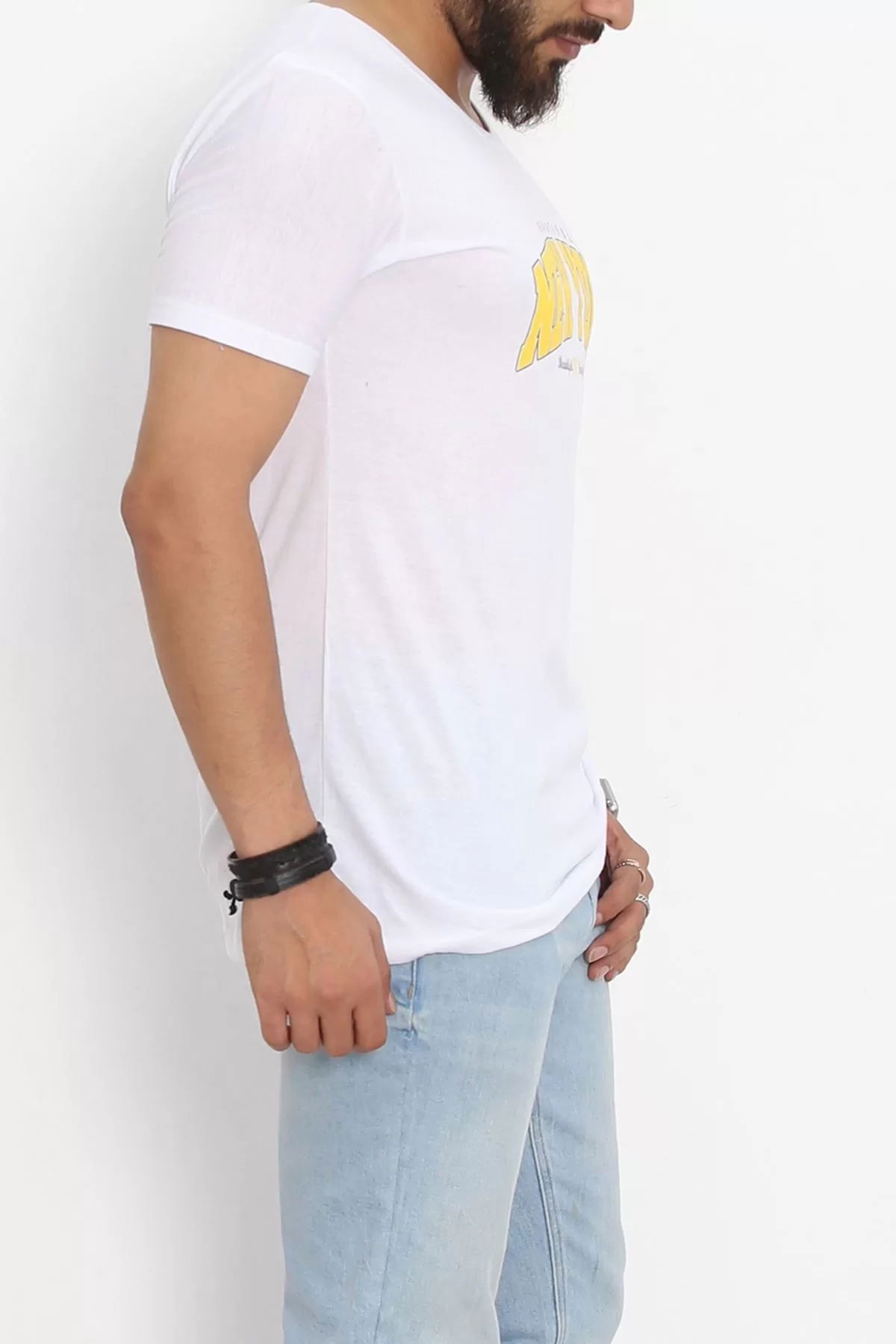 Printed Unisex T-shirt White - 20408.1778.