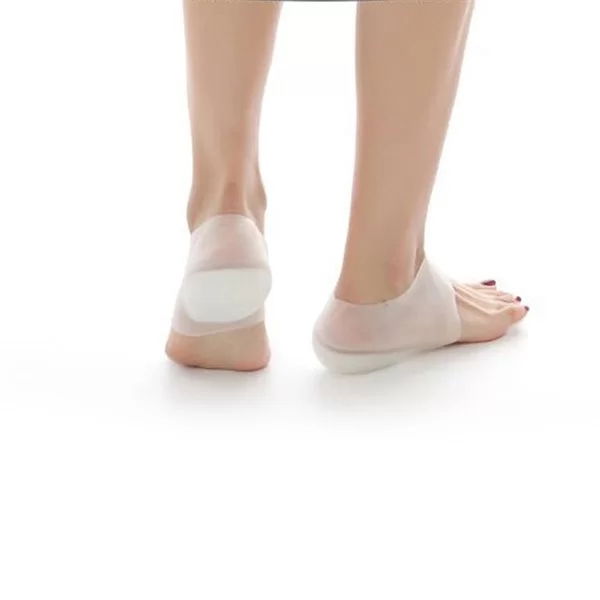 Tufeyo Unisex Invisible Silicone Heel Raiser