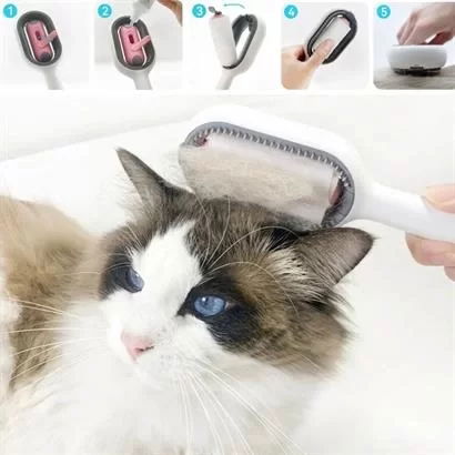 Tufeyo Water Reservoir Cat and Dog Hair Brush Water Reservoir Pet Comb