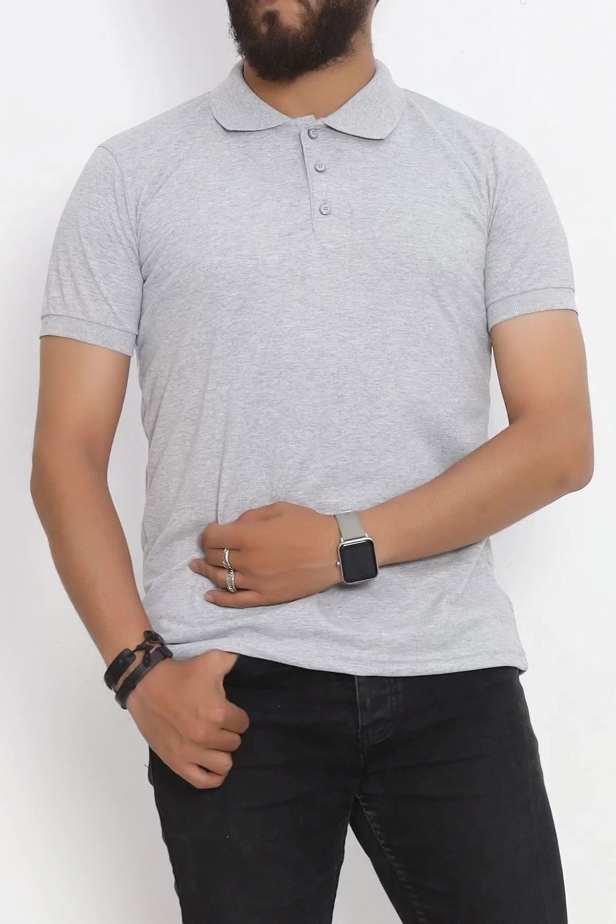 Polo T-shirt Gray - 16518.1778.