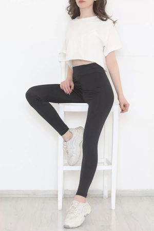 Shiny Disco Leggings Black - 12445.1778.